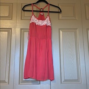 YA LOS ANGELES CORAL DRESS